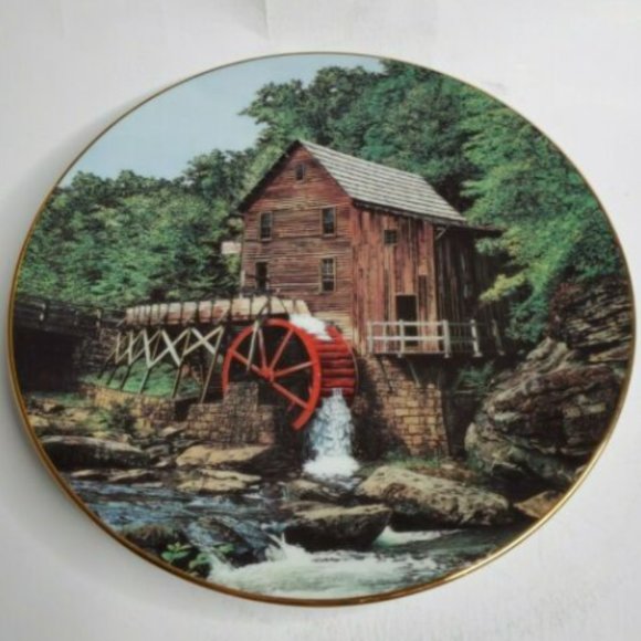 Knowles Other - 1991 Knowles "Glade Creek Grist Mill" Coll Plate